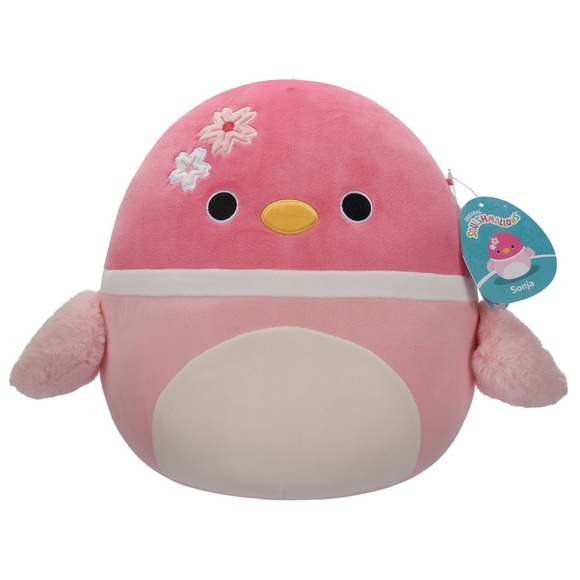 NWT 11” Sonja the Pink Sakura Mallard Duck Squishmallow - Picture 5 of 7